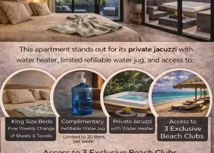Zone - Soaking Tub & Free Club Appartement *