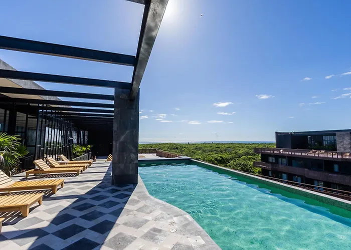 Appartement Zone - Soaking Tub & Free Club Tulum